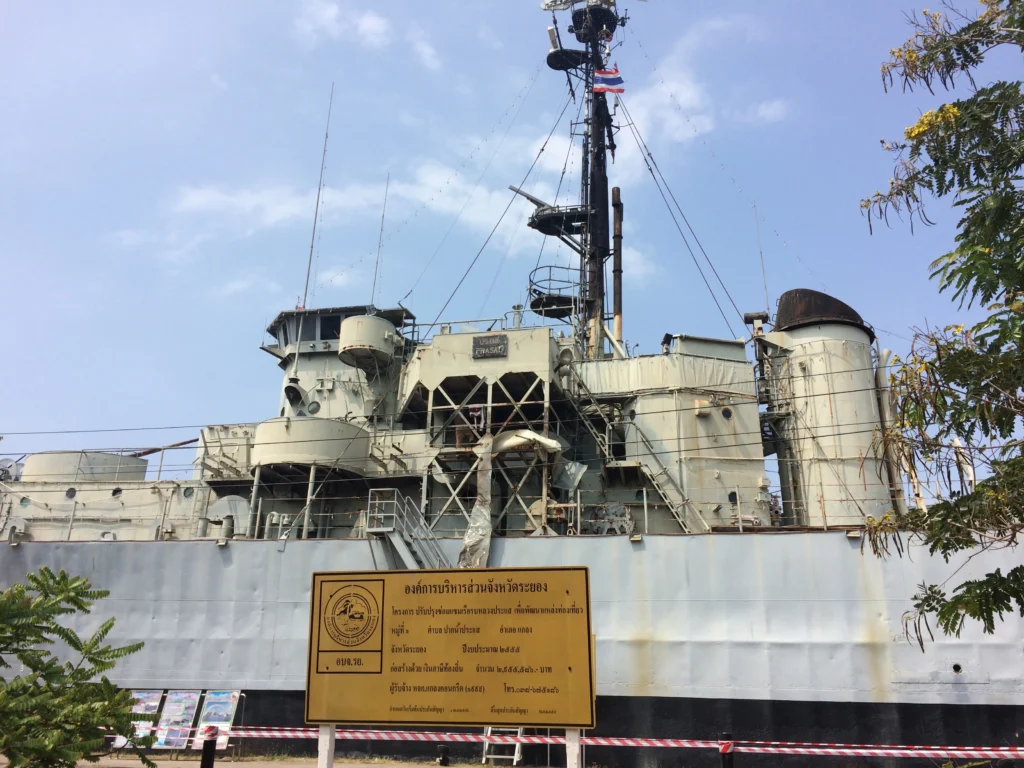 Krigsfartyget HTMS Prasae, Rayong